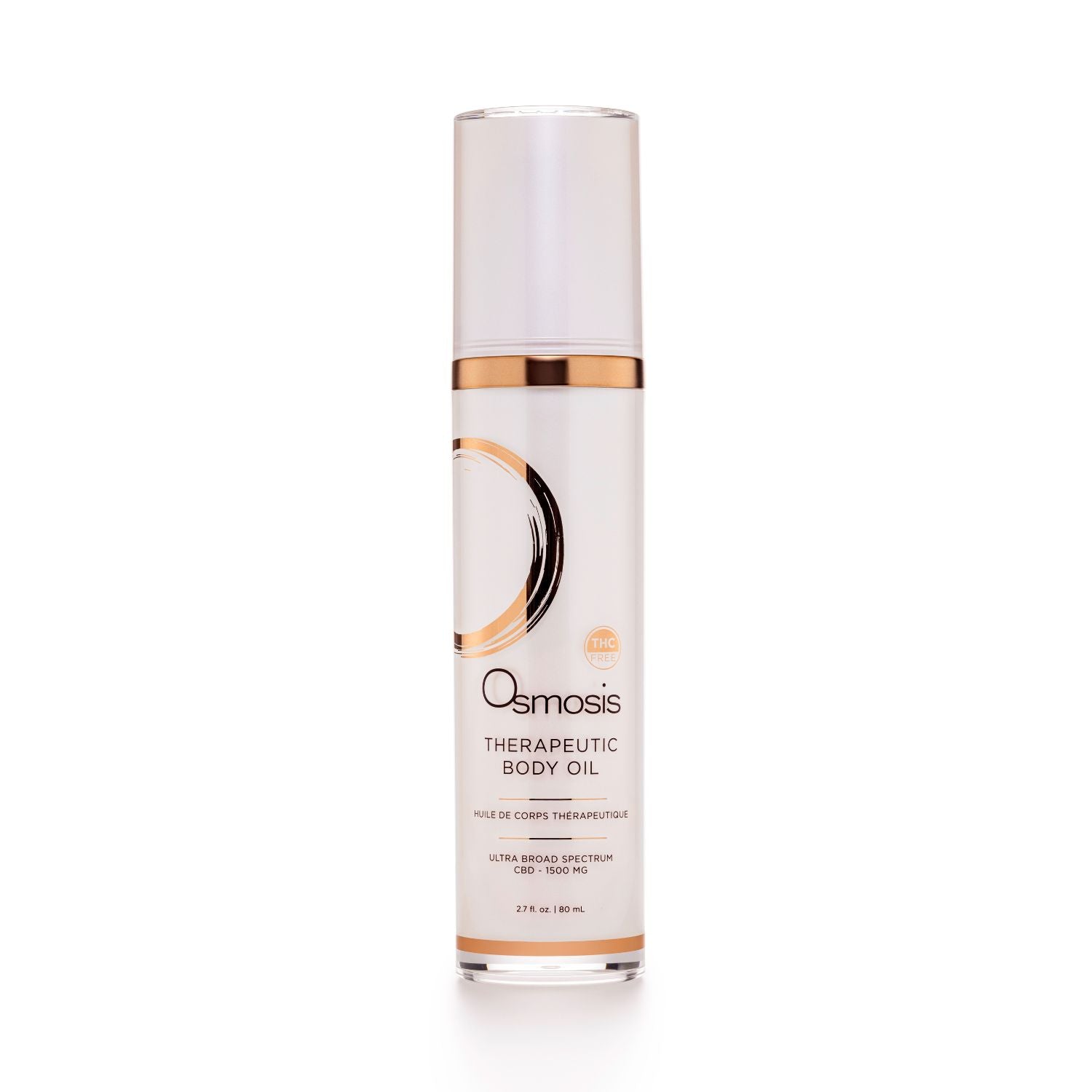 Osmosis Therapeutic Body Oil bottle on a white background