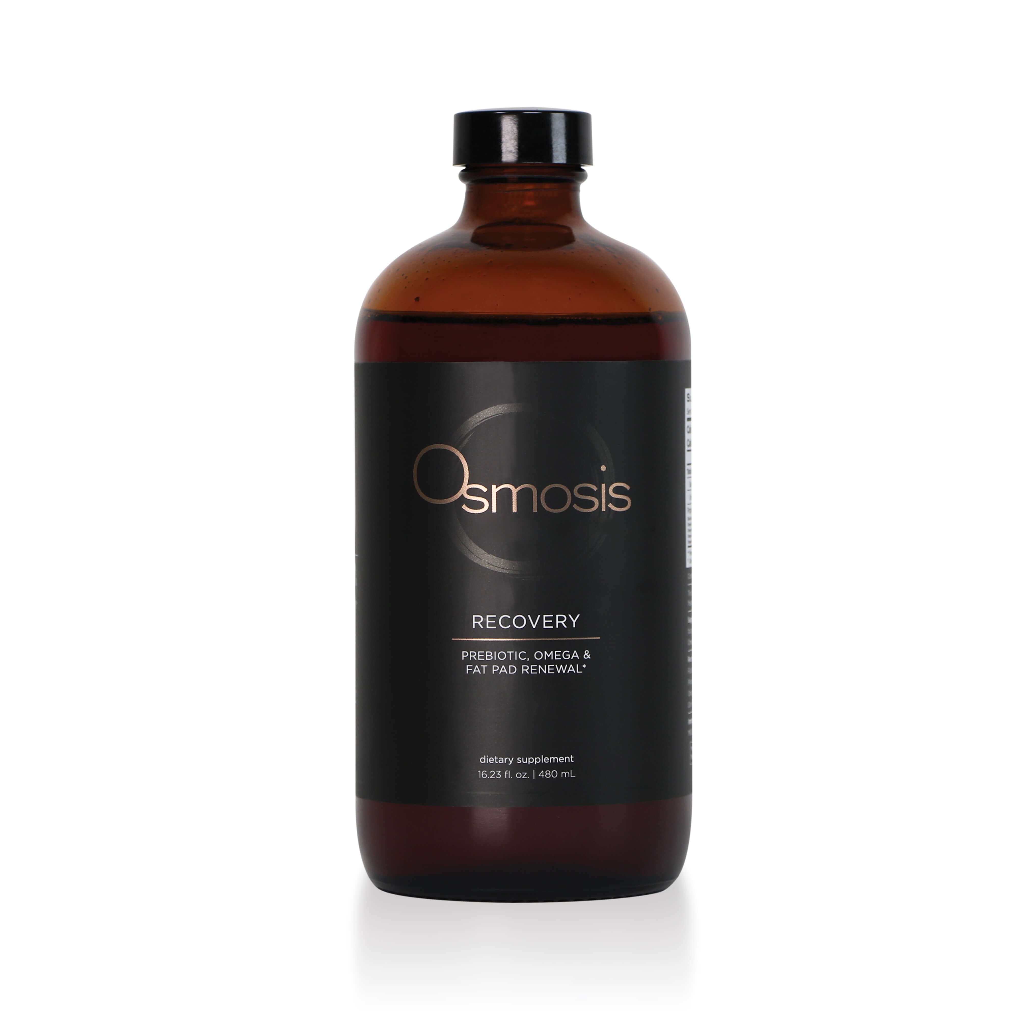 Osmosis Recovery supplement bottle on a white background