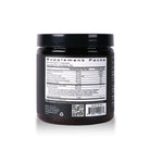 Back view of supplement facts on Elevate Supplement container on a white background