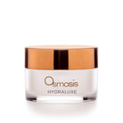 Osmosis Hydraluxe skincare product with a gold lid on a white background