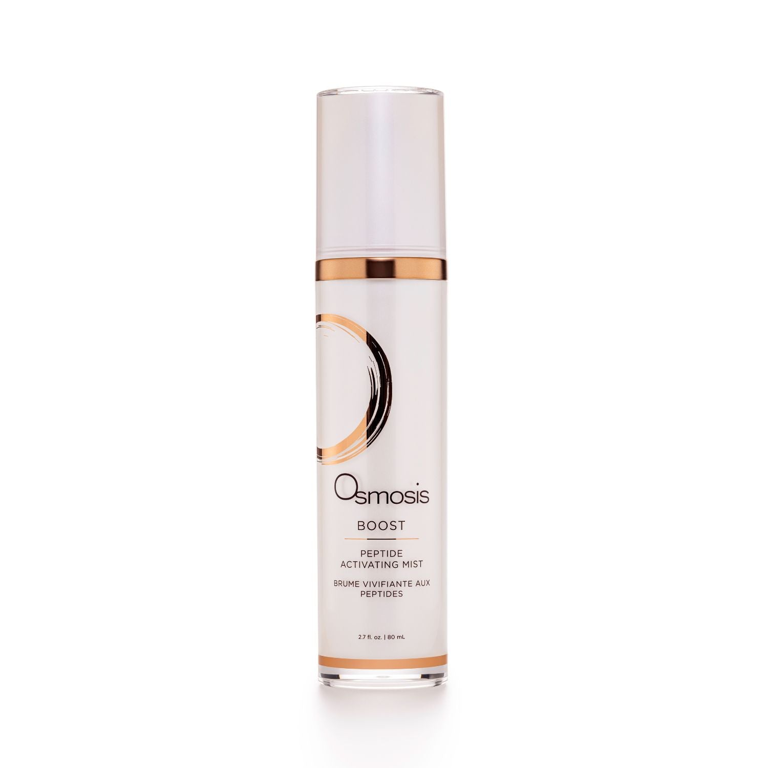 Osmosis Boost Peptide Activating Mist bottle displayed on white background