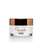 Osmosis Extract jar with gold lid on a white background