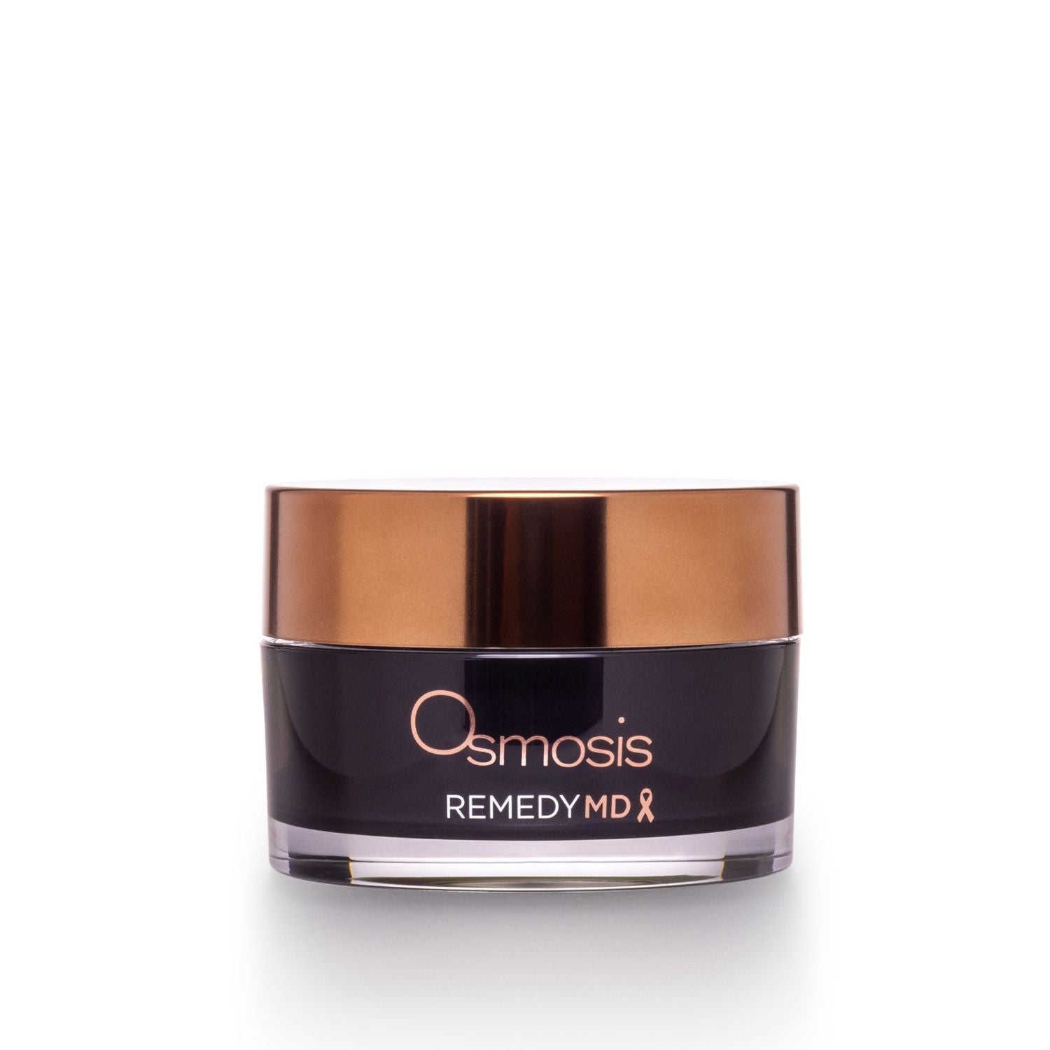 Osmosis Remedy MD skincare product jar on a white background