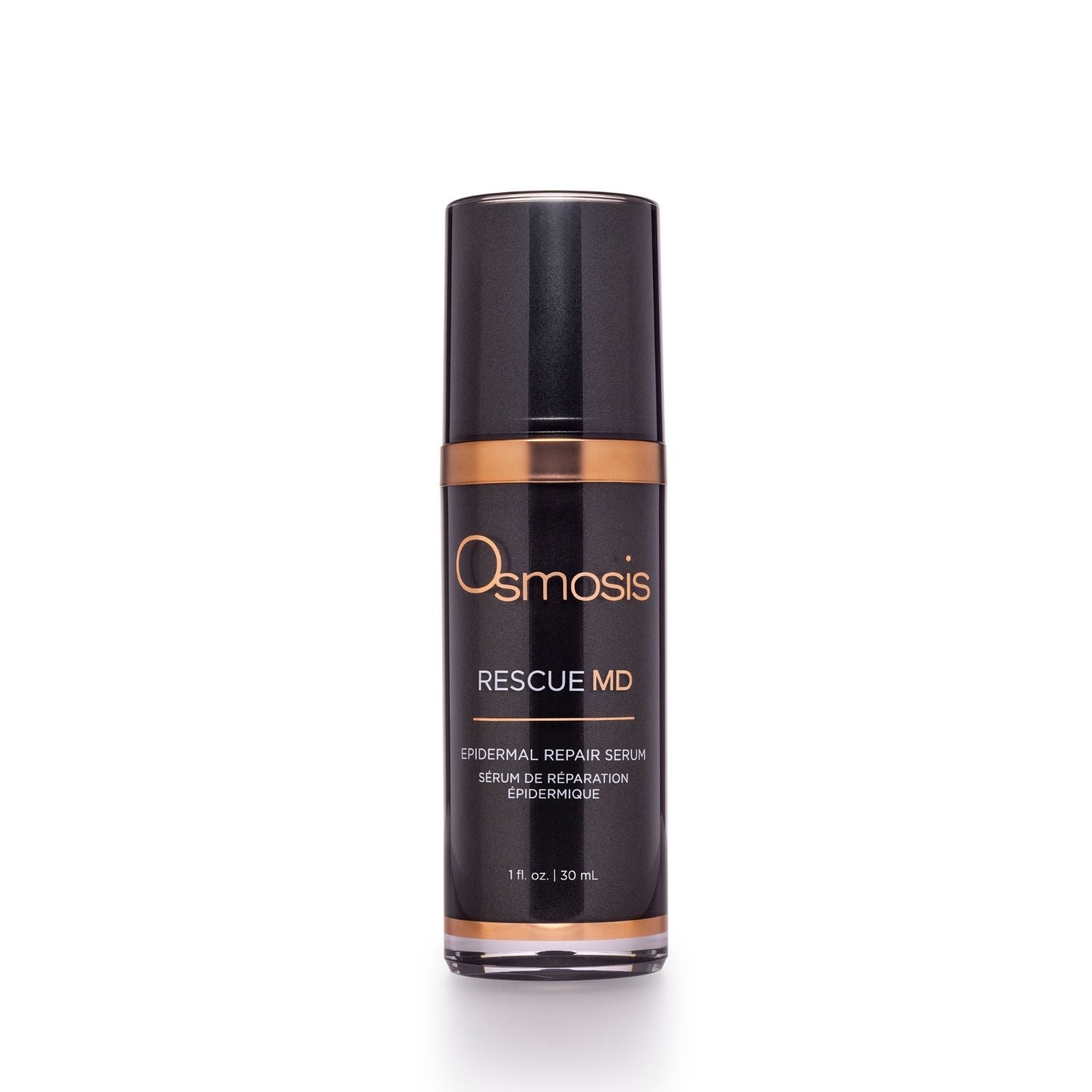 Osmosis Rescue MD serum bottle on a white background
