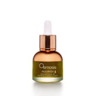 Osmosis Nourish facial oil bottle with dropper on a white background