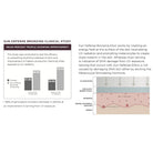 Sun Defense Bronzing Clinical Study with graphs and text on a white background