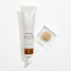 Osmosis Refresh eye creme product with applicator on a white background
