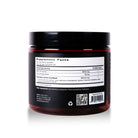Supplement facts label on Regenerate supplement jar on white background