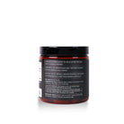 Back label of Skin Defense supplement container on a white background
